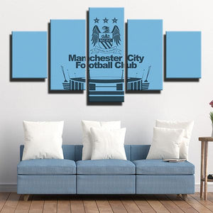 Manchester City FC Wall Art Canvas