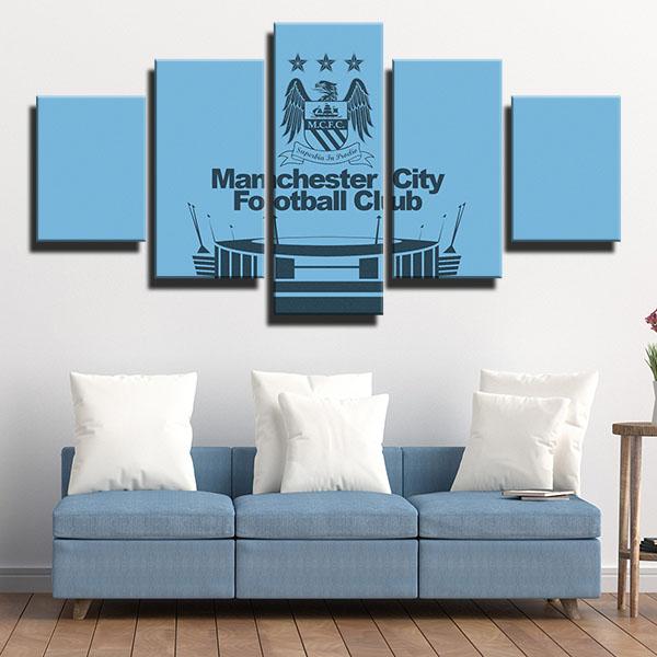 Manchester City FC Wall Art Canvas