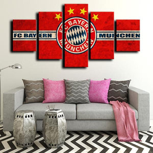 Bayern Munich FC Wall Canvas 1
