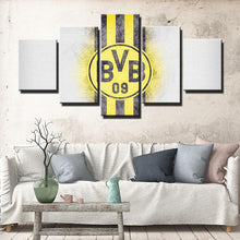 Load image into Gallery viewer, Borussia Dortmund Drawing Sketch Wall Art Canvas