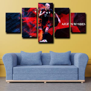 Arjen Robben Bayern Munich Wall Canvas 1