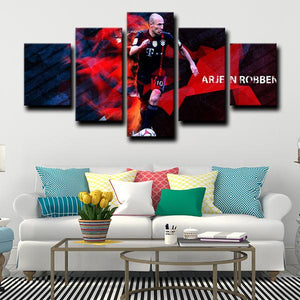 Arjen Robben Bayern Munich Wall Canvas 1