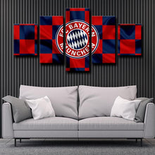 Load image into Gallery viewer, Bayern Munich Flag Look Wall Canvas