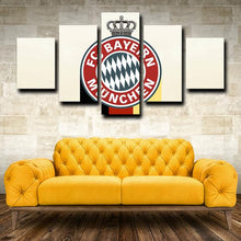 Load image into Gallery viewer, Bayern Munich Emblem Wall Canvas
