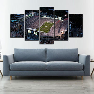 Michigan State Spartans Football Stadium Canvas 6