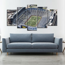 Load image into Gallery viewer, Michigan Wolverines Football Stadium Canvas 5