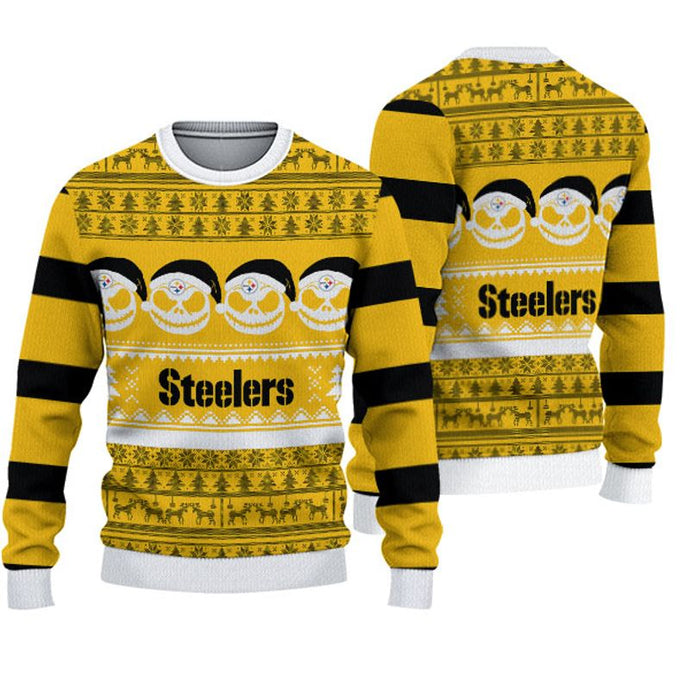 Pittsburgh Steelers Pumpkin Christmas Sweatshirt
