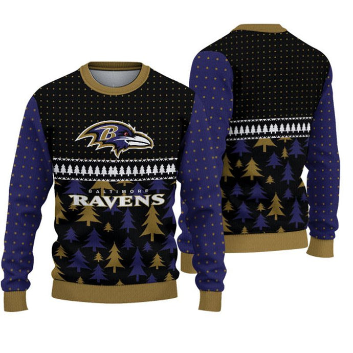 Baltimore Ravens Cool Christmas Sweatshirt