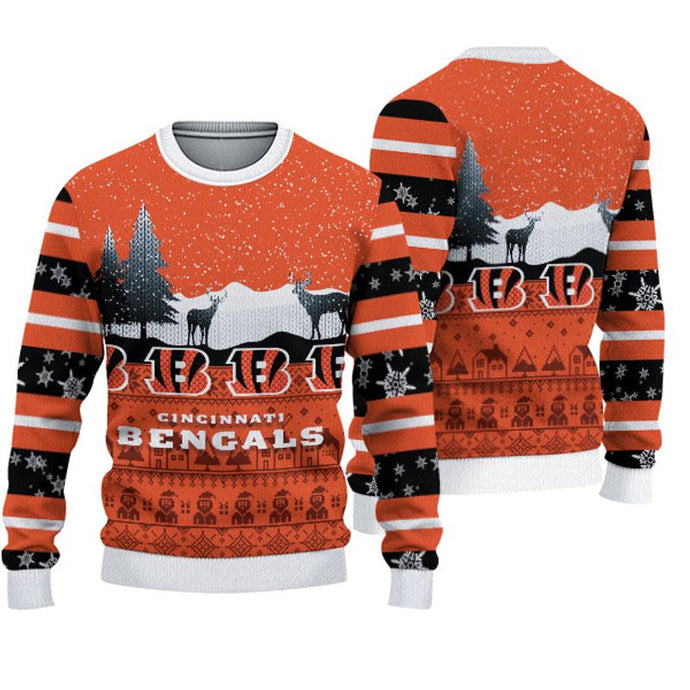 Cincinnati Bengals Casual Christmas Sweatshirt