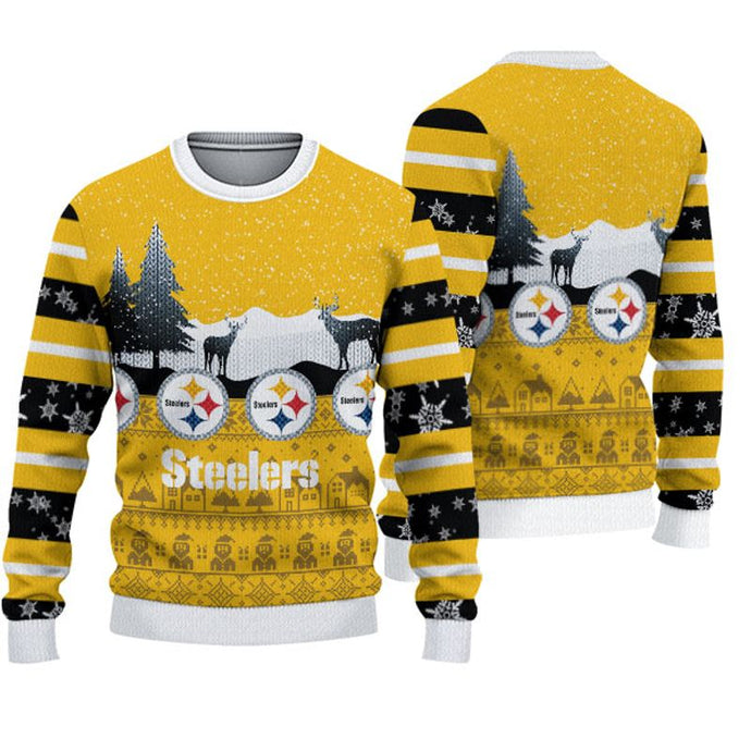 Pittsburgh Steelers Casual Christmas Sweatshirt
