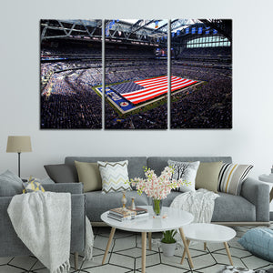 Indianapolis Colts Stadium Wall Canvas 4