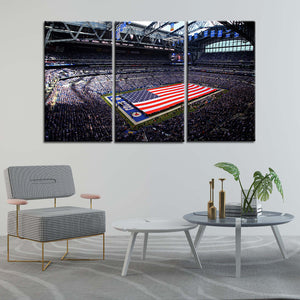 Indianapolis Colts Stadium Wall Canvas 4