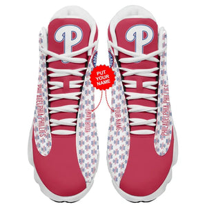 Philadelphia Phillies Casual Air Jordon Sneaker Shoes