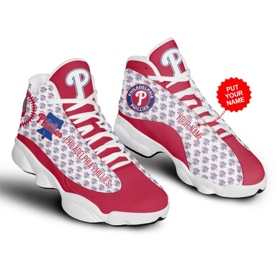 Philadelphia Phillies Casual Air Jordon Sneaker Shoes