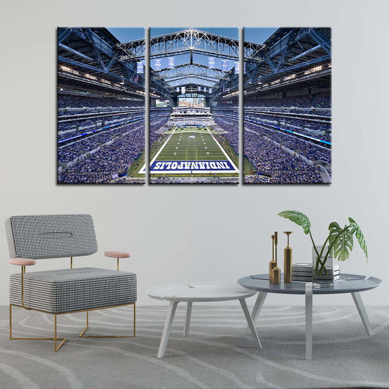 Indianapolis Colts Stadium Wall Canvas 2