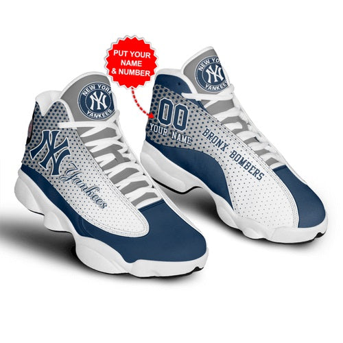 New York Yankees Casual Air Jordon Sneaker Shoes