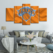Load image into Gallery viewer, New York Knicks Fabric Look Canvas 1