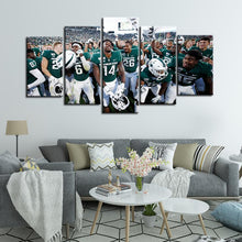 Load image into Gallery viewer, Michigan State Spartans Football Team Up Canvas