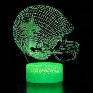 New Orleans Saints 3D Illusion LED Lamp 1