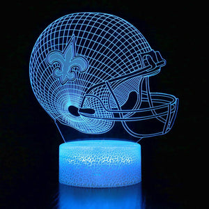New Orleans Saints 3D Illusion LED Lamp 1