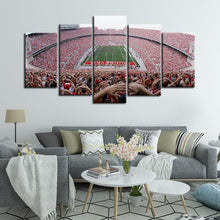 Load image into Gallery viewer, Ohio State Buckeyes Stadium Canvas 7