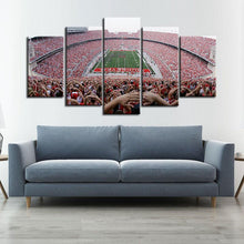 Load image into Gallery viewer, Ohio State Buckeyes Stadium Canvas 7