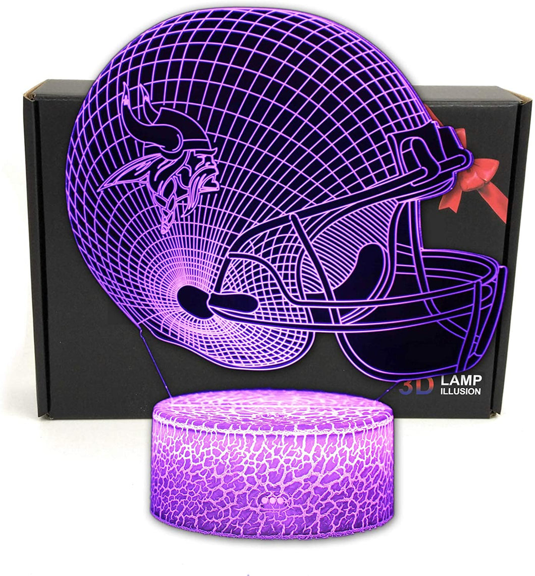 Minnesota Vikings 3D Illusion LED Lamp 1