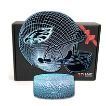 Load image into Gallery viewer, Philadelphia Eagles 3D Illusion LED Lamp 1
