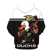 Load image into Gallery viewer, Anaheim Ducks 3D Hoodie