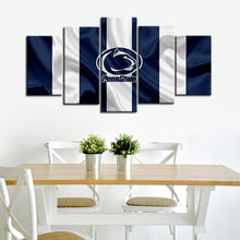 Load image into Gallery viewer, Penn State Nittany Lions Football Fabric Flag Canvas