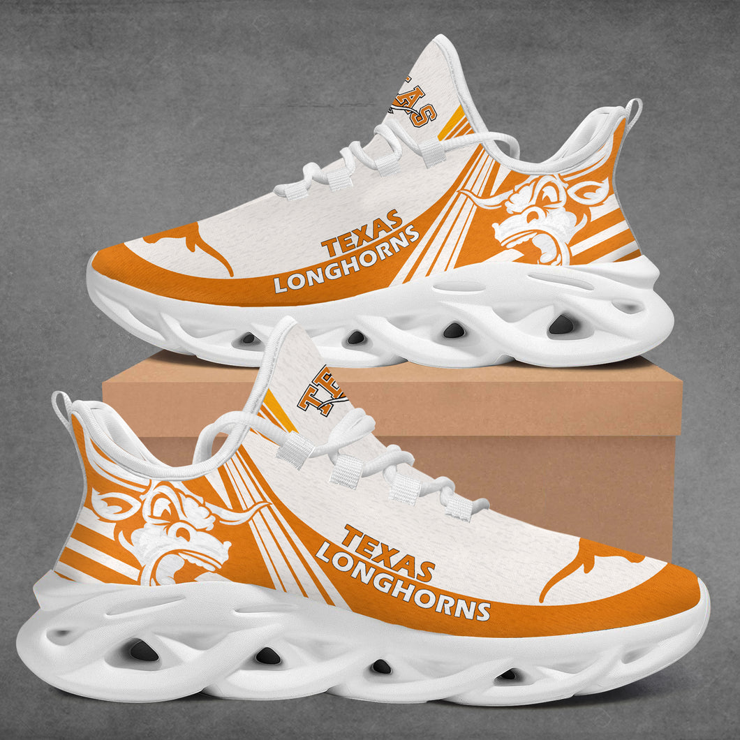 Texas Longhorns Casual 3D Air Max Running Shoes