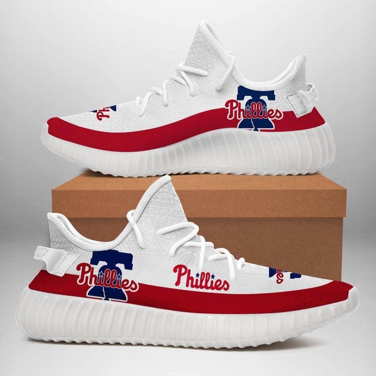 Philadelphia Phillies Casual Yeezy Shoes