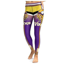 Load image into Gallery viewer, Minnesota Vikings Casual 3D Leggings