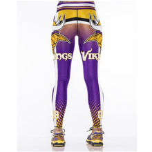 Load image into Gallery viewer, Minnesota Vikings Casual 3D Leggings