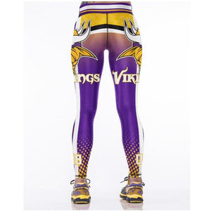 Minnesota Vikings Casual 3D Leggings