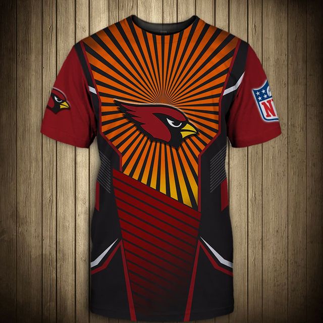 Arizona Cardinals Sunlight 3D T-Shirt