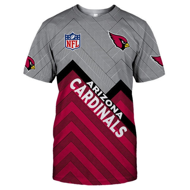 Arizona Cardinals Casual 3D T-Shirt