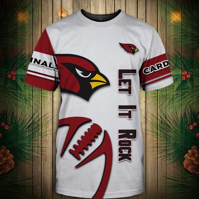 Arizona Cardinals Zigzag Casual T-Shirt