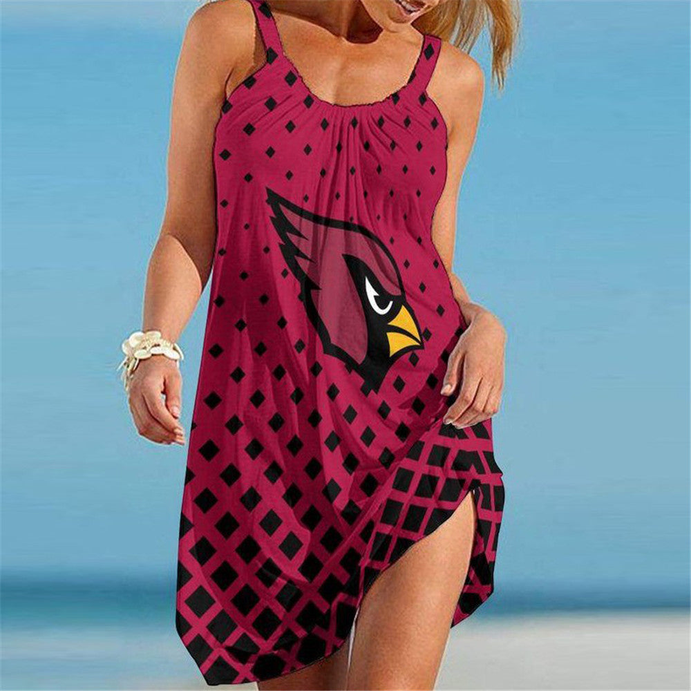 Arizona Cardinals Women Cool Beach Dress