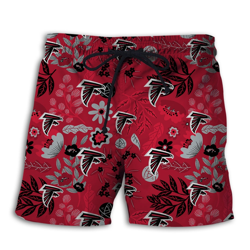 Atlanta Falcons Aloha Hawaiian Shorts