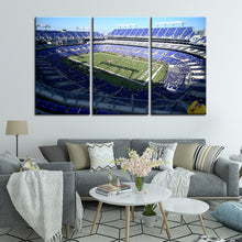Load image into Gallery viewer, Baltimore Ravens Stadium Wall Canvas