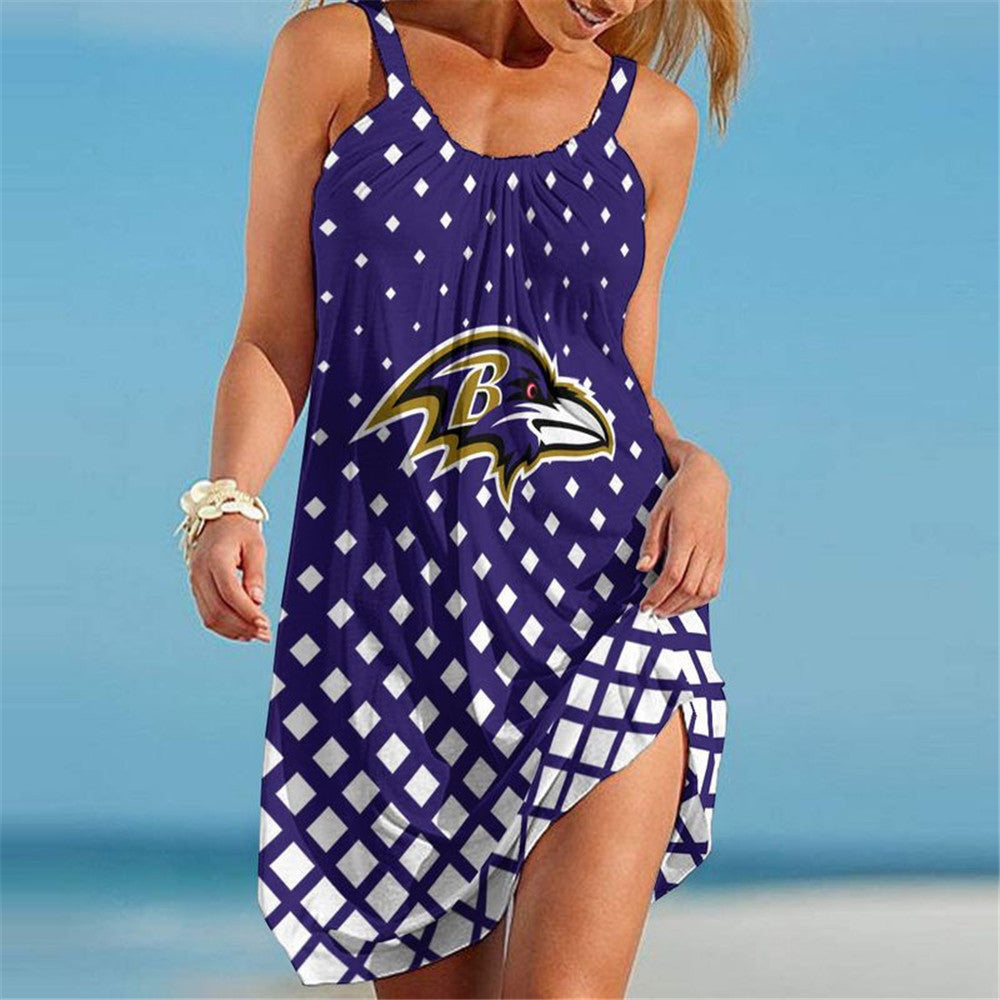 Baltimore Ravens Women Cool Beach Dress