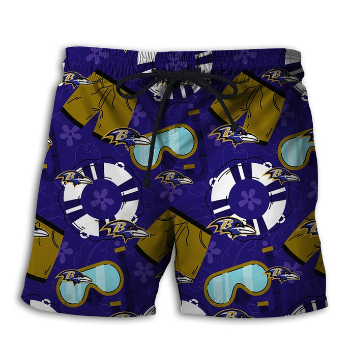 Baltimore Ravens Cool Summer Shorts