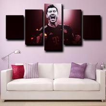 Load image into Gallery viewer, Robert Lewandowski Bayern Munich Wall Canvas 2