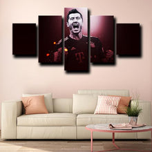 Load image into Gallery viewer, Robert Lewandowski Bayern Munich Wall Canvas 2