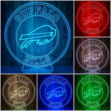 Load image into Gallery viewer, Buffalo Bills 3D LED Lamp