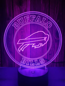 Buffalo Bills 3D LED Lamp