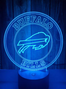 Buffalo Bills 3D LED Lamp