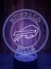 Load image into Gallery viewer, Buffalo Bills 3D LED Lamp