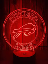 Load image into Gallery viewer, Buffalo Bills 3D LED Lamp